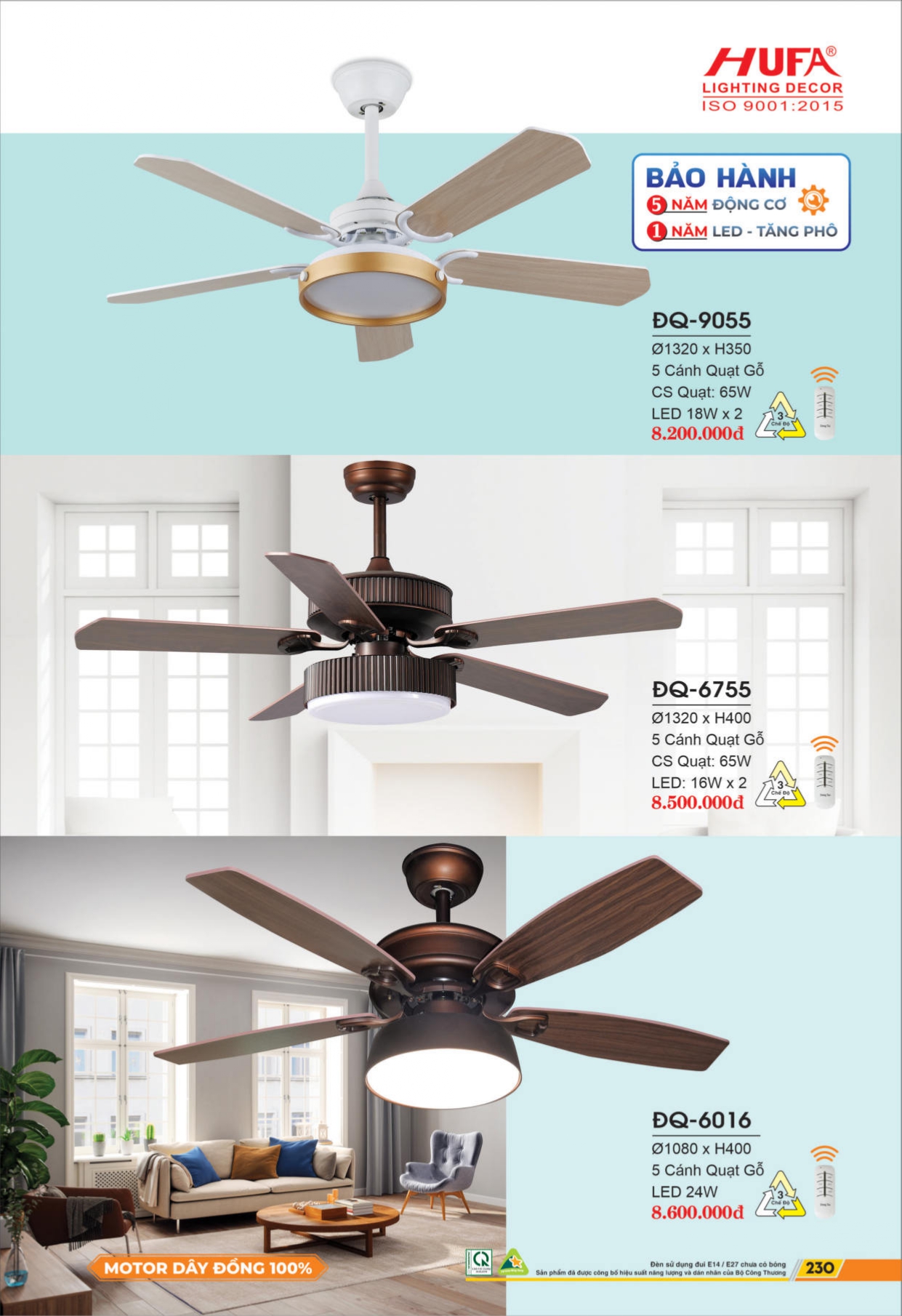 Bảng giá đèn LED HUFA 2026